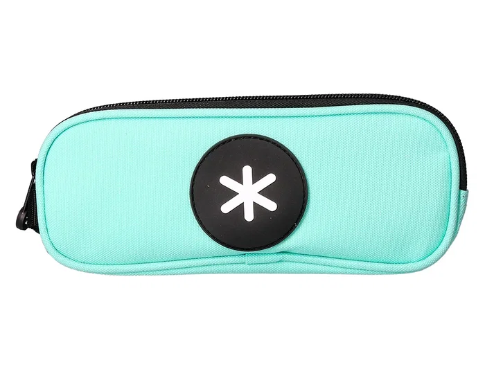 Bolso Escolar Portatodo Antartik Doble Cremallera Color Verde Menta 210x60X80 mm Bolso Escolar Portatodo Antartik Doble Cremallera Color Verde Menta 210x60X80 mm