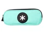 Bolso Escolar Portatodo Antartik Doble Cremallera Color Verde Menta 210x60X80 mm