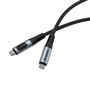 Verbatim Sync & Charge USB-C a USB-C 240W 40 Gbps con Pantalla 120 cm