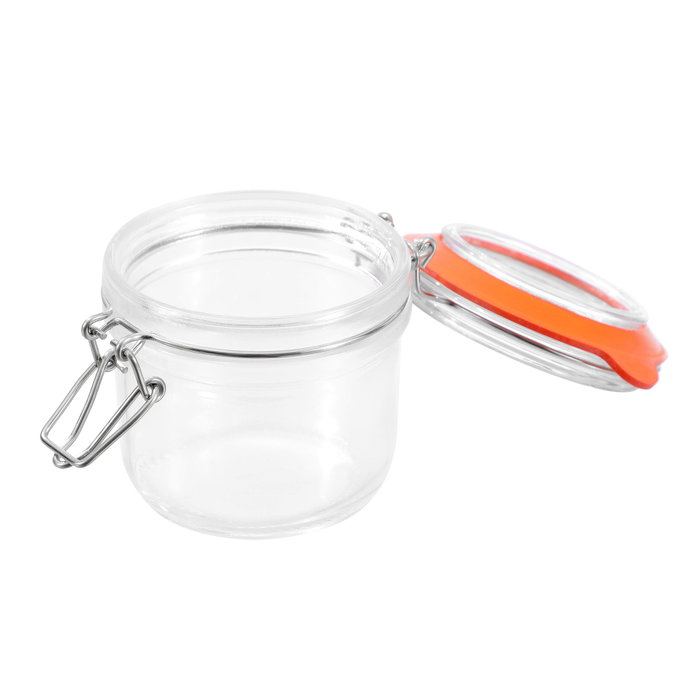 La Mediterranea Tarro Hermético Vidrio Clip 180 ml (36 Unidades) La Mediterranea Tarro Hermético Vidrio Clip 180 ml (36 Unidades)