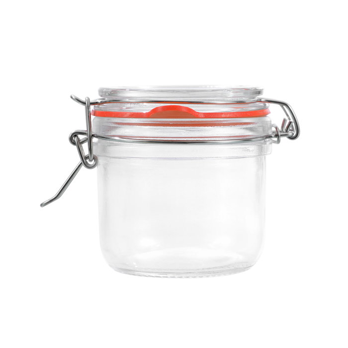 La Mediterranea Tarro Hermético Vidrio Clip 180 ml (36 Unidades) La Mediterranea Tarro Hermético Vidrio Clip 180 ml (36 Unidades)