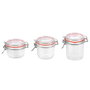 La Mediterranea Tarro Hermético Vidrio Clip 180 ml (36 Unidades)