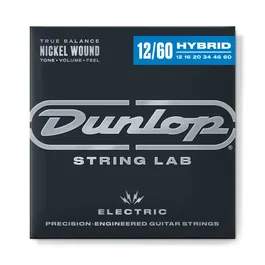 Dunlop Cuerdas Guitarra Eléctrica Níquel 12-60