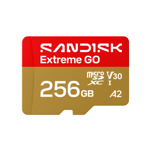 SanDisk Extreme GO 256 GB MicroSDXC UHS-I SanDisk Extreme GO 256 GB MicroSDXC UHS-I