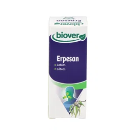 Biover Erpesan Aplicador Labial 4 ml para Calenturas, Boqueras y Herpes Labiales - Tratamiento Tópico con Aceites Esenciales Orgánicos