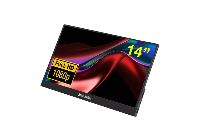 Verbatim Monitor Portátil PM-14 14 pulg Full HD IPS Negro Verbatim Monitor Portátil PM-14 14 pulg Full HD IPS Negro