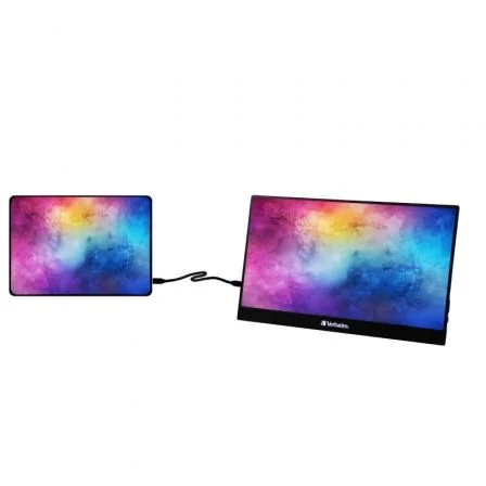Verbatim PM-14 Monitor Portátil 14" Full HD IPS USB-C HDMI Negro