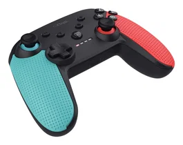 Trust GXT 1246B Muta Mando Inalámbrico Bluetooth para Nintendo Switch / Switch Lite, Con Vibración, Negro/Azul/Rojo