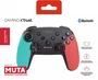 Trust GXT 1246B Muta Mando Inalámbrico Bluetooth para Nintendo Switch / Switch Lite, Con Vibración, Negro/Azul/Rojo