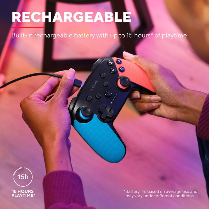 Trust GXT 1246B Muta Gamepad Inalámbrico para Nintendo Switch
