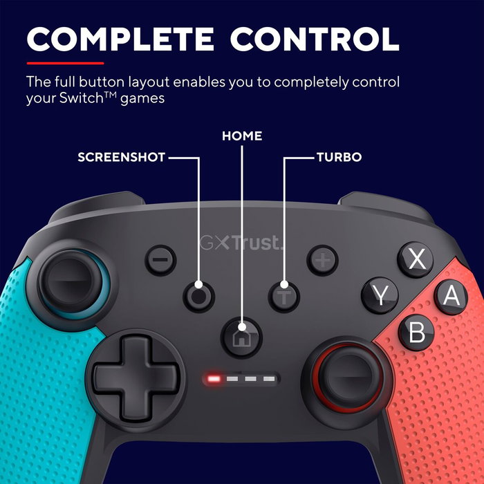 Trust GXT 1246B Muta Gamepad Inalámbrico para Nintendo Switch