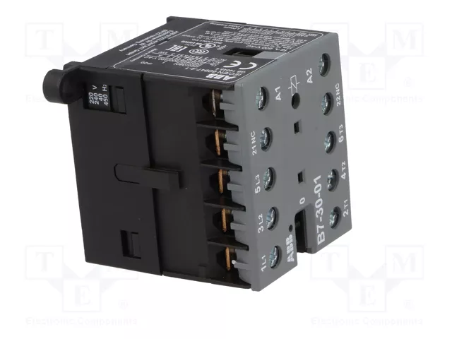 ABB B7 Contactor 3-polar 12A 220÷240VAC
