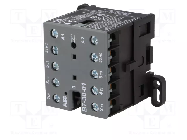 ABB B7 Contactor 3-polar 12A 220÷240VAC