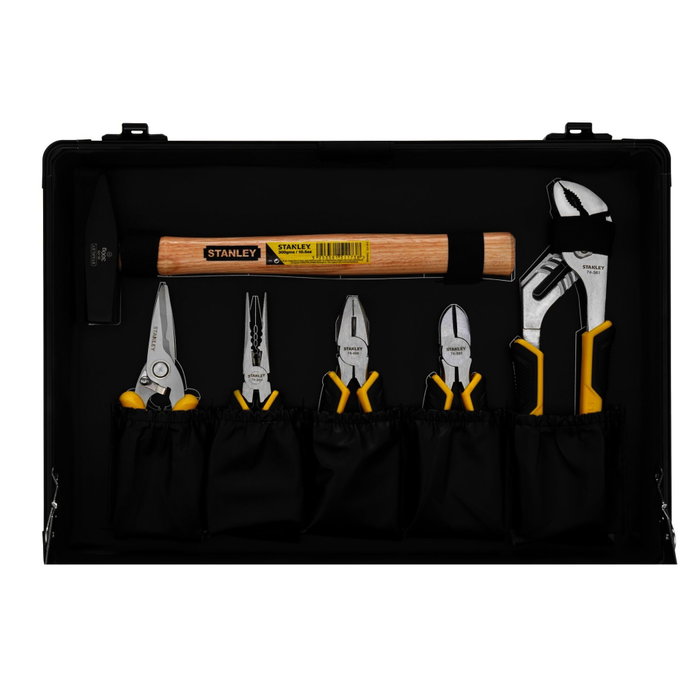 Stanley Juego de herramientas de 119 piezas en maletín de aluminio
