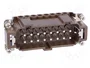 ILME Conector HDC Macho 180 °C 16A 500V 16+PE Tamaño 77.27