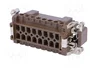 ILME Conector HDC Macho 180 °C 16A 500V 16+PE Tamaño 77.27