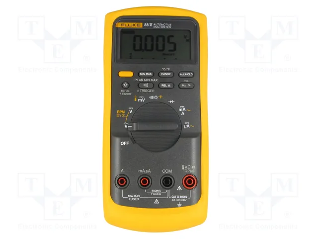 FLUKE Multímetro Digital con Pantalla LCD FLUKE Multímetro Digital con Pantalla LCD