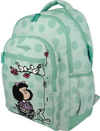 GRAFOPLAS DISEÑO Mochila Rubber Mafalda Kiss 33x46x22,5cm