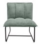 DKD Home Decor Sillon Urban 71 x 77 x 66 cm Verde Negro