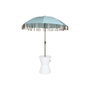 DKD Home Decor Base para Parasol Fibra Vidrio 46x46x61 Simil Travertine