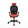 PIQUERAS Y CRESPO Silla de oficina Jorquera Sincro/Traslack Naranja oscuro/Negro