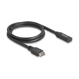 DeLOCK Cable USB 3.2 Gen 2, USB Type-E Macho a USB Tipo-C Hembra, 70 cm (0.7 m), 10 Gbps, 32/28 AWG