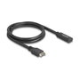 DeLOCK Cable USB 10 Gbps Tipo-E Key A a USB Tipo-C 70 cm