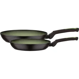 GSW Juego de 2 sartenes AVOCADO Verde Ø 24 y 28 cm