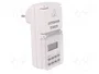 ORNO Programador de Tiempo Digital IP44 230VAC