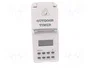 ORNO Programador de Tiempo Digital IP44 230VAC