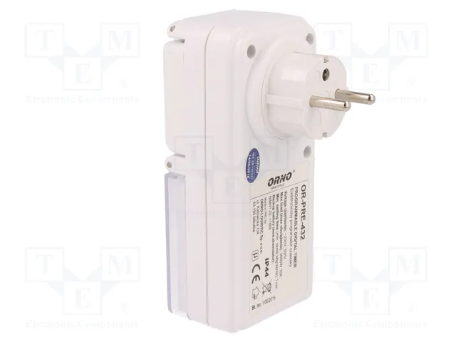 ORNO Programador de Tiempo Digital IP44 230VAC ORNO Programador de Tiempo Digital IP44 230VAC
