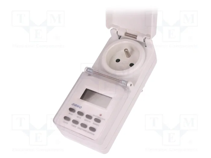 ORNO Programador de Tiempo Digital IP44 230VAC ORNO Programador de Tiempo Digital IP44 230VAC