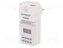 ORNO Programador de Tiempo Digital IP44 230VAC