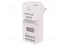 ORNO Programador de Tiempo Digital IP44 230VAC