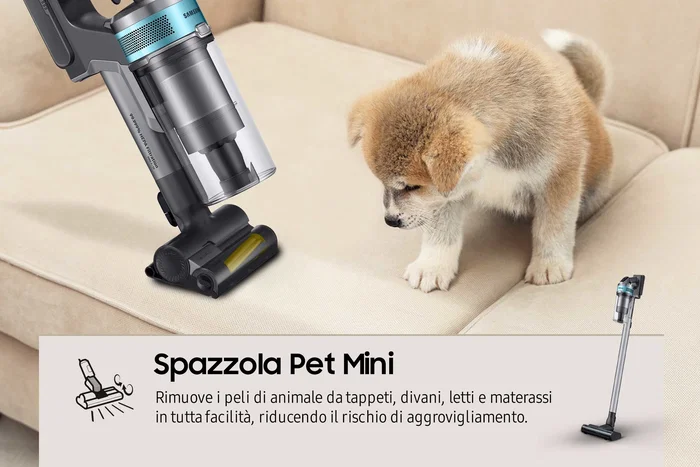 Samsung Jet 75B Pet Aspiradora de Escoba 2 en 1 Negro/Menta Samsung Jet 75B Pet Aspiradora de Escoba 2 en 1 Negro/Menta