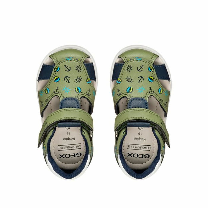 Chanclas para Niños Geox Multy Oliva Chanclas para Niños Geox Multy Oliva