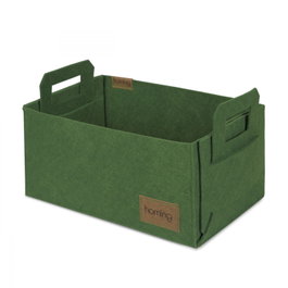 Aberto Design 6260 Organizador de Escritorio de Fieltro Verde 30x20x15cm