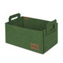 Aberto Design 6260 Organizador de Escritorio de Fieltro Verde 30x20x15cm