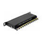 DeLOCK Patch Panel de 10″ Cat.6A de 8 Puertos 0,5U