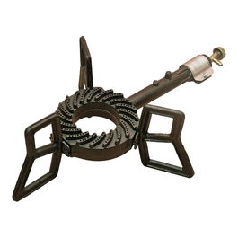 Elma Hornillo a gas Classic, Quemador de hierro fundido con trípode 6.5 KW para exterior, 52 x 35 x 17 cm