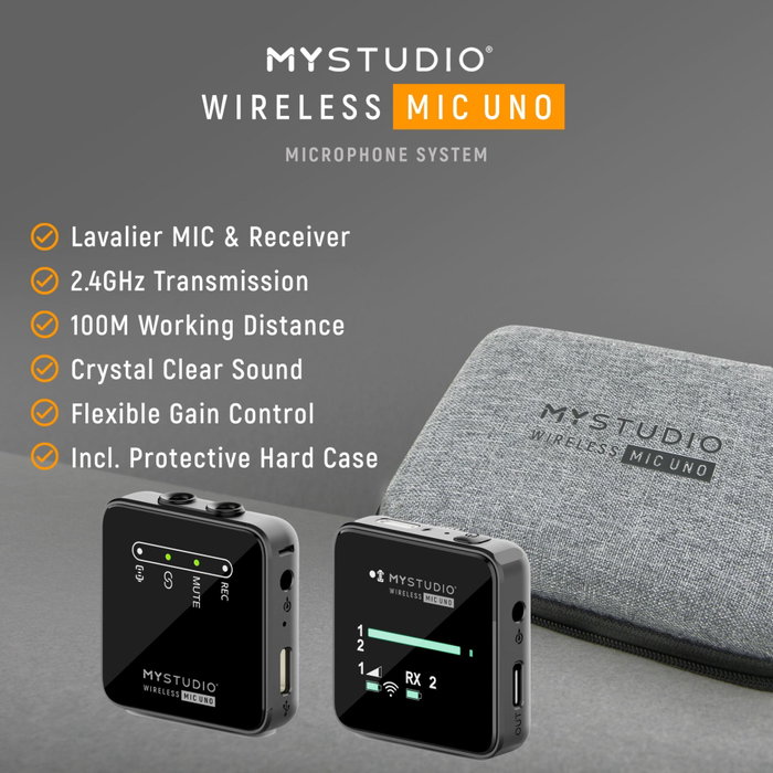 MyStudio Wireless Mic Uno MyStudio Wireless Mic Uno