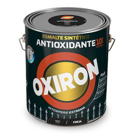 Oxiron 5809028 Esmalte Sintético Metálico Antioxidante Negro Forja 4 L