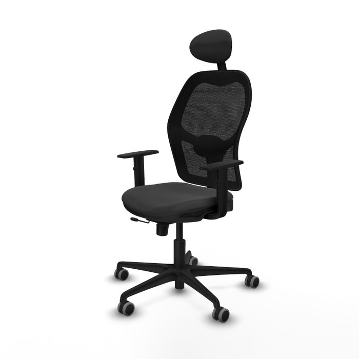 PIQUERAS Y CRESPO Silla de oficina Jorquera Gris con mecanismo Sincro/Traslack PIQUERAS Y CRESPO Silla de oficina Jorquera Gris con mecanismo Sincro/Traslack