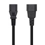 Aisens Cable de Alimentación CPU C13 Hembra a C14 Macho Negro 10m