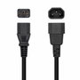 Aisens Cable de Alimentación CPU C13 Hembra a C14 Macho Negro 10m