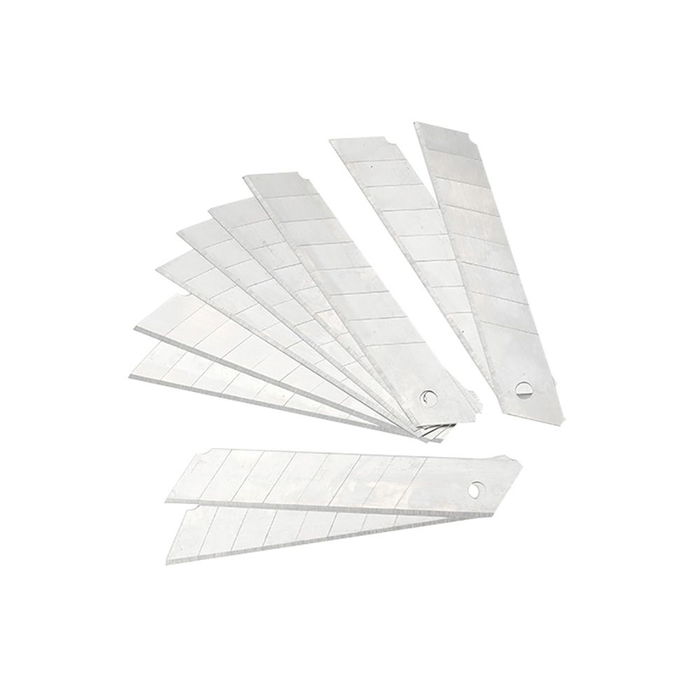 Workpro Cuchillas Cúter 18 mm, 10 Unidades, Hoja SK5