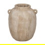 Jarrón Beige Cerámica Decoración 48 X 44,50 X 58 cm