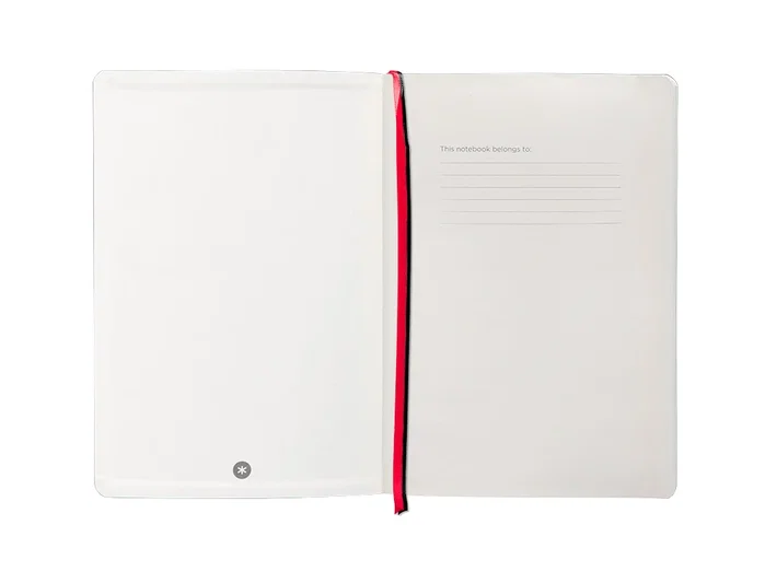 Antartik Cuaderno A5 Tapa Blanda Hojas Lisas Negro y Rojo 80 Hojas 80gr FSC Antartik Cuaderno A5 Tapa Blanda Hojas Lisas Negro y Rojo 80 Hojas 80gr FSC