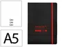 Antartik Cuaderno A5 Tapa Blanda Hojas Lisas Negro y Rojo 80 Hojas 80gr FSC