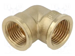 GEBO Codo de 90° hembra-hembra Serie BR G 1/2" interno